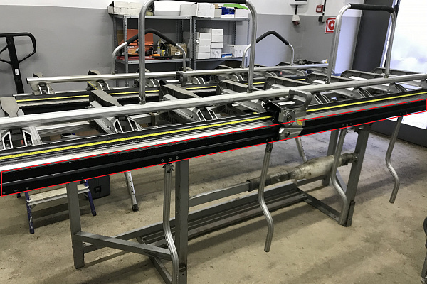 Планка нижняя прижимная для станка Tapco SuperMax 4,42 м