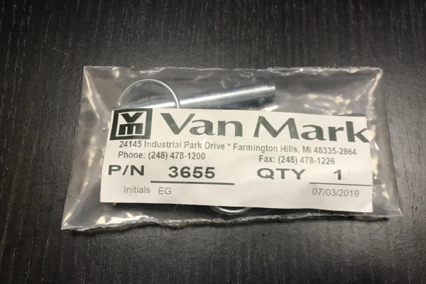 Шпилька для ручки для станков Van Mark большая