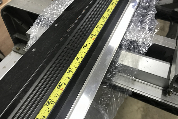 Планка прижимная упорная для станка Tapco MAX-20 3,8 м 