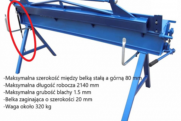 Газлифт гибочной балки Prod Masz