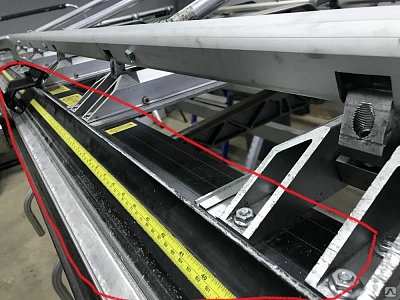 Планка прижимная упорная для станка Tapco SuperMax 3,2 м
